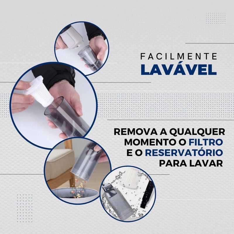 Transforme sua rotina de limpeza com o poder do Aspirador 4 em 1 Turbo Clean®!